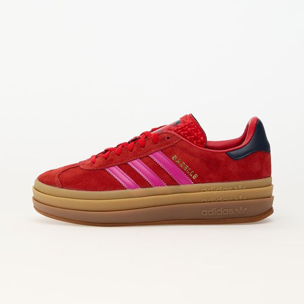 adidas Originals Сникърси adidas Gazelle Bold W Red/ Semi Lucid Fuchsia/ Night Indigo EUR 37 1/3