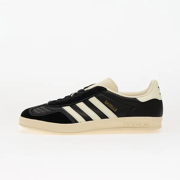 adidas Originals Сникърси adidas Gazelle Indoor Core Black/ Crew White/ Gold Metallic EUR 46