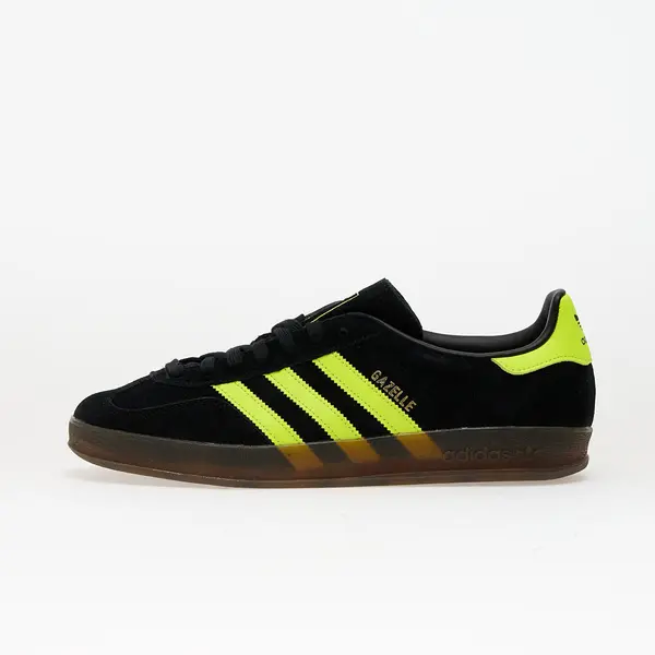 adidas Originals Сникърси adidas Gazelle Indoor Core Black/ Solar Yellow/ Ftw White EUR 42 2/3