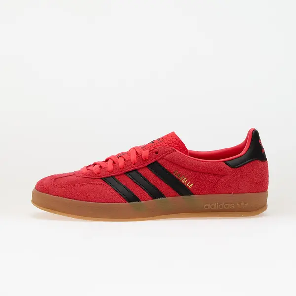 adidas Originals Сникърси adidas Gazelle Indoor Lucid Red/ Core Black/ Gold Metallic EUR 40