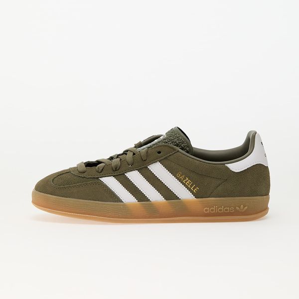 adidas Originals Сникърси adidas Gazelle Indoor Olive Strata/ Ftw White/ Gold Metallic EUR 36 2/3