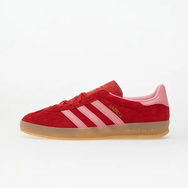 adidas Originals Сникърси adidas Gazelle Indoor W Better Scarlet/ Light Pink/ Gum4 EUR 35 1/2