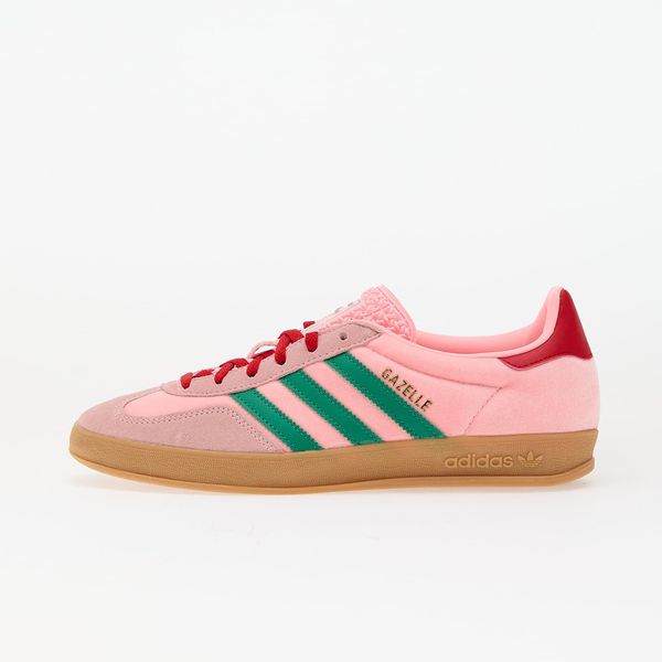 adidas Originals Сникърси adidas Gazelle Indoor W Court Green/ Glow Pink/ Gum 3 EUR 36