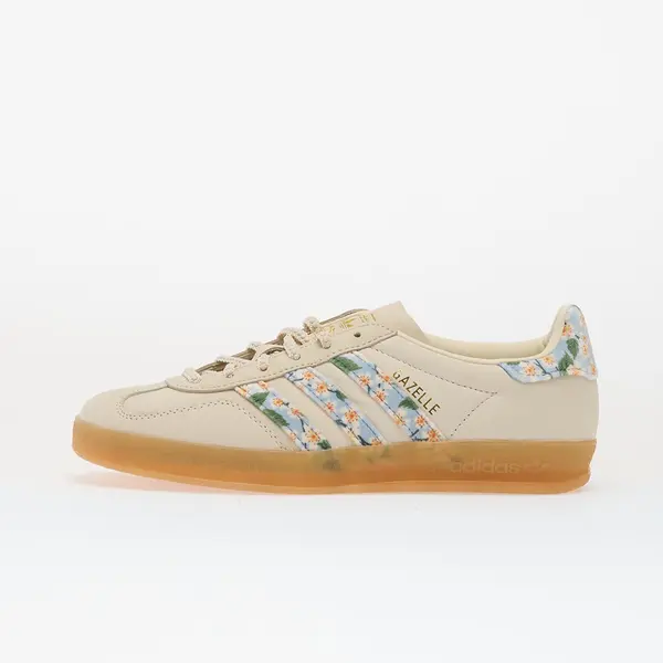 adidas Originals Сникърси adidas Gazelle Indoor W Crew White/ Gold Metallic/ Tactile Blue EUR 38