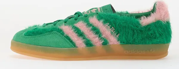 adidas Originals Сникърси adidas Gazelle Indoor W Green/ Glow Pink/ Gum EUR 38 2/3