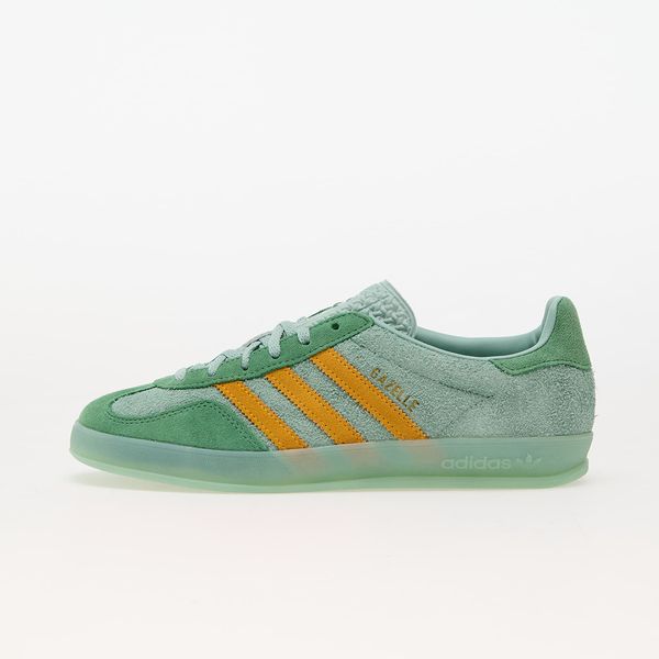 adidas Originals Сникърси adidas Gazelle Indoor W Hazy Green/ Preloved Green/ Crew Yellow EUR 37 1/3