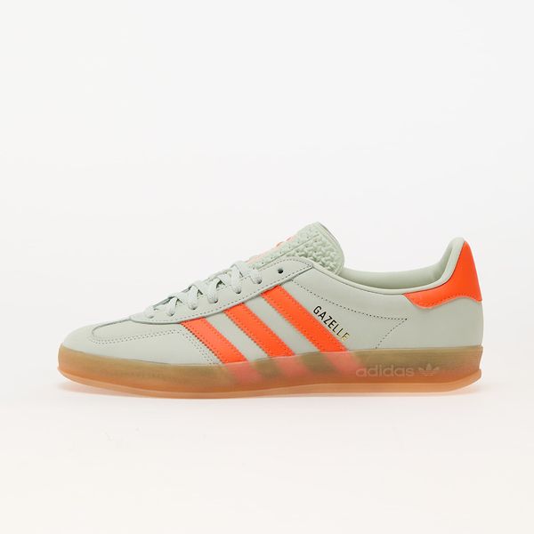 adidas Originals Сникърси adidas Gazelle Indoor W Linen Green/ Solar Orange/ Gum EUR 35 1/2