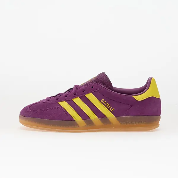 adidas Originals Сникърси adidas Gazelle Indoor W Rich Mauve/ Bright Yellow/ Gum EUR 41 1/3