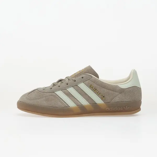 adidas Originals Сникърси adidas Gazelle Indoor W Silver Pebble/ Linen Green/ Gum5 EUR 38 2/3