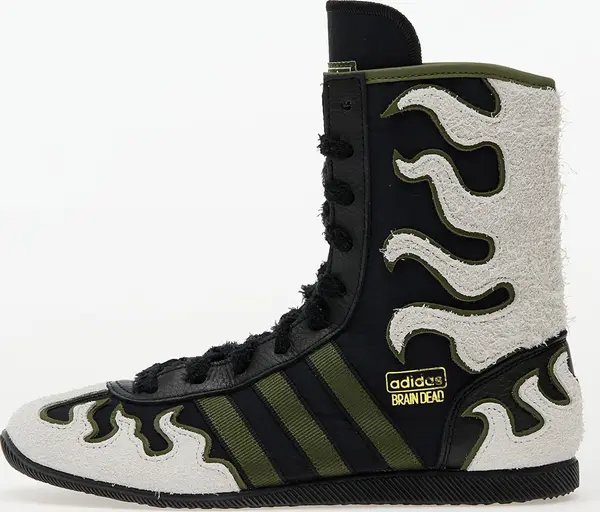 adidas Originals Сникърси adidas Japan Hi Brain Dead Core Black/ Crystal White/ Gold Metallic EUR 42