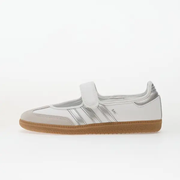 adidas Originals Сникърси adidas Samba Jane W Ftw White/ Silver Metallic/ Gum4 EUR 39 1/3
