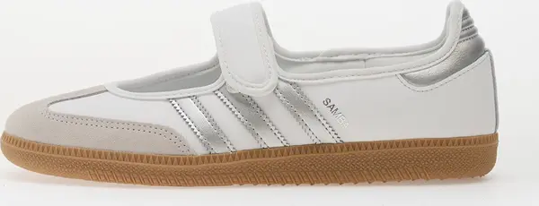 adidas Originals Сникърси adidas Samba Jane W Ftw White/ Silver Metallic/ Gum4 EUR 40 2/3