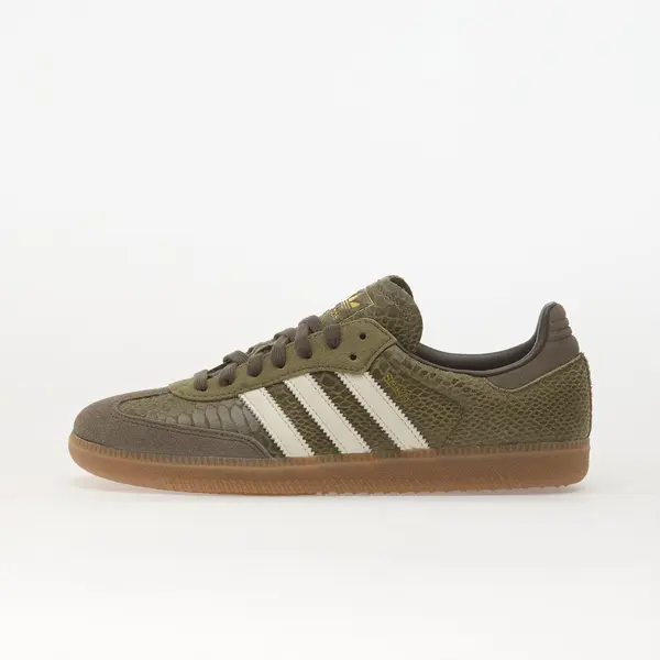 adidas Originals Сникърси adidas Samba OG Focus Olive/ Off White/ Gum4 EUR 35 1/3