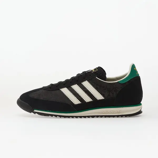 adidas Originals Сникърси adidas SL 72 OG Core Black/ Off White/ Bold Green EUR 40 2/3