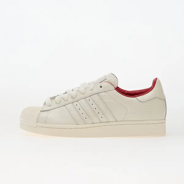 adidas Originals Сникърси adidas Superstar II Core White/ Core White/ Better Scarlet EUR 41 1/3