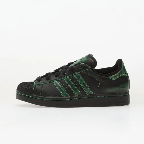 adidas Originals Сникърси adidas Superstar II W Core Black/ Core Black/ Semi Screaming Green EUR 40