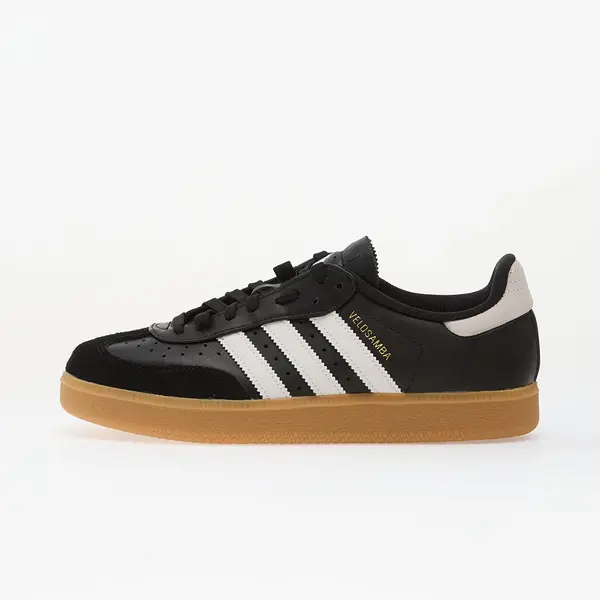 adidas Performance Сникърси adidas Velosamba Leather Core Black/ Ftwr White/ Gold Met. EUR 46 2/3