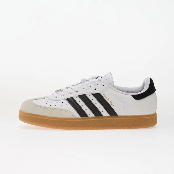 adidas Originals Сникърси adidas Velosamba Leather Ftwr White/ Core Black/ Gold Met. EUR 40