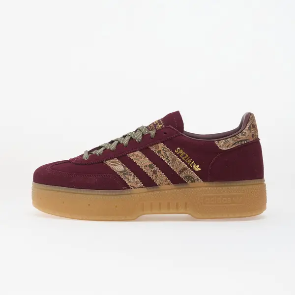 adidas Originals Сникърси adidas x Liberty London Handball Spezial Bold Maroon/ Magic Beige/ Olive Strata EUR 40 2/3