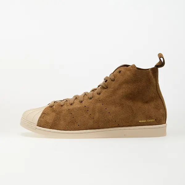 adidas Originals Сникърси adidas x Wales Bonner Superstar Hi Supplier Colour/ Wonder White/ Gold Metallic EUR 38 2/3