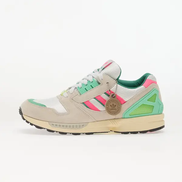 adidas Originals Сникърси adidas Zx 8000 Off White/ Lucid Pink/ Semi Court Green EUR 43 1/3