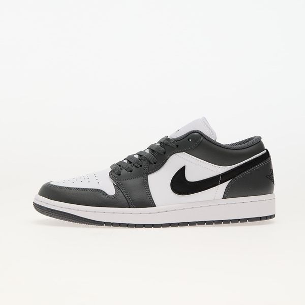 Jordan Сникърси Air Jordan 1 Low White/ Black-Iron Grey EUR 42