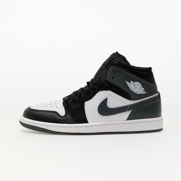 Jordan Сникърси Air Jordan 1 Mid Black/ Iron Grey-White EUR 40