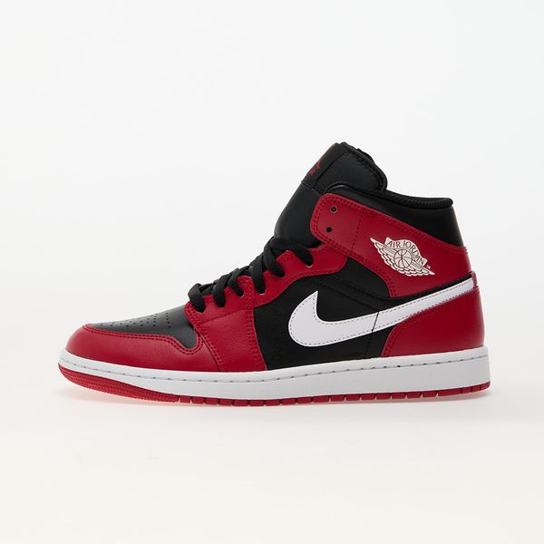 Jordan Сникърси Air Jordan 1 Mid Black/ White-Gym Red EUR 42
