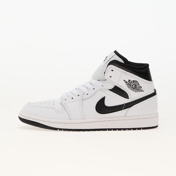 Jordan Сникърси Air Jordan 1 Mid White/ Black-White-Black EUR 40