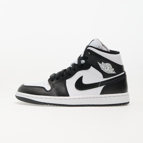 Jordan Сникърси Air Jordan 1 Mid White/ Black-White EUR 35.5