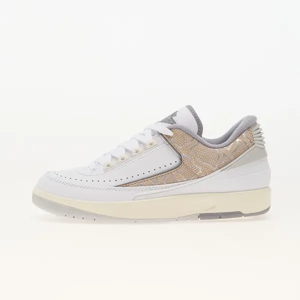 Jordan Сникърси Air Jordan 2 Retro Low "Python" White/ Cement Grey-Sanddrift-Neutral Grey EUR 41
