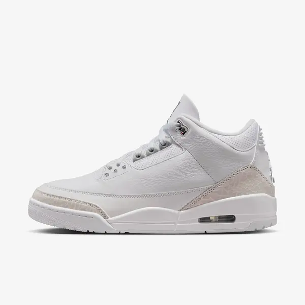 Jordan Сникърси Air Jordan 3 Retro "Pure Money" (CT8532-111) White/ Metallic Silver-White EUR 40