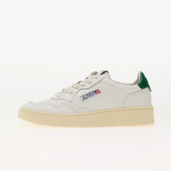 Autry Сникърси Autry Medalist Low Man Leat/ Leat Wht/ Green EUR 41
