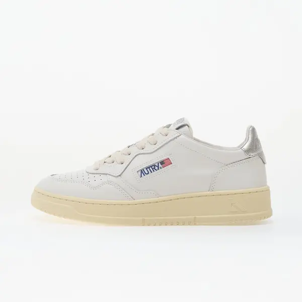 Autry Сникърси Autry Medalist Low Wom Leat/ Leat White/ Silver EUR 38