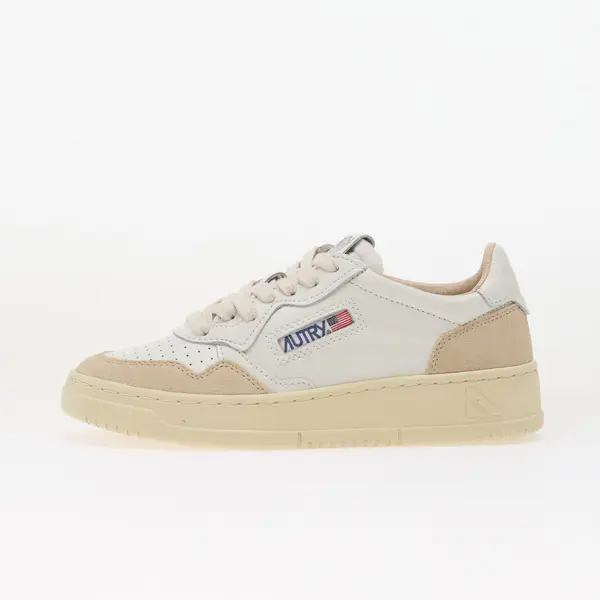 Autry Сникърси Autry Medalist Low Wom White Leather/ Beige Suede EUR 35