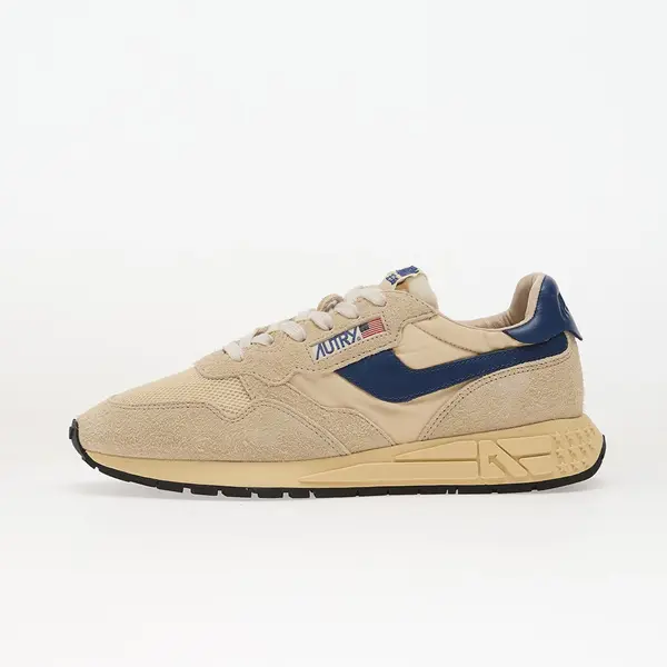 Autry Сникърси Autry Reelwind Low Man Suede/ Net Ecru/ Ensblue EUR 44