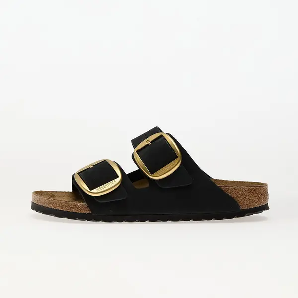 Birkenstock Сникърси Birkenstock Arizona Big Buckle Nubuk Leather Black EUR 37