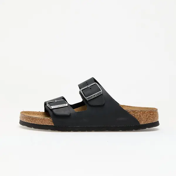 Birkenstock Сникърси Birkenstock Arizona Soft Footbed Natural Leather Oiled Black EUR 36