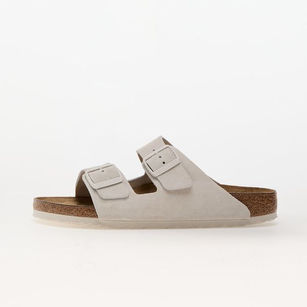 Birkenstock Сникърси Birkenstock Arizona Suede Leather Antique White EUR 39