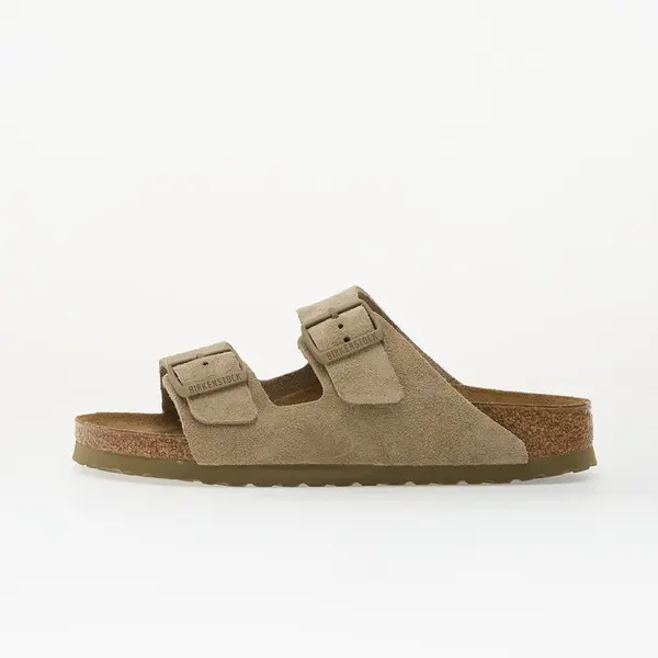 Birkenstock Сникърси Birkenstock Arizona Suede Leather Unisex Faded Khaki EUR 41