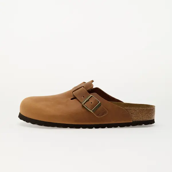 Birkenstock Сникърси Birkenstock Boston Natural Leather Oiled Cognac EUR 44