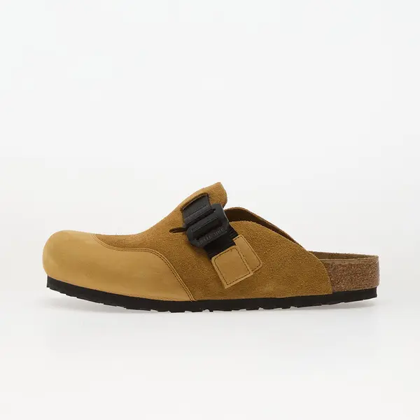 Birkenstock Сникърси Birkenstock Boston Nova 2.0 Leather-Suede Unisex Cork Brown EUR 45