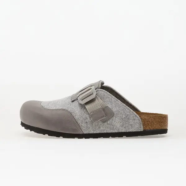 Birkenstock Сникърси Birkenstock Boston Nova Felt Leather/ Textile/ Felt Stone Coin EUR 41