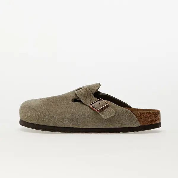 Birkenstock Сникърси Birkenstock Boston Soft Footbed Velvet Taupe EUR 37