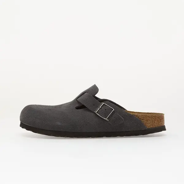 Birkenstock Сникърси Birkenstock Boston Suede Leather Charcoal EUR 41