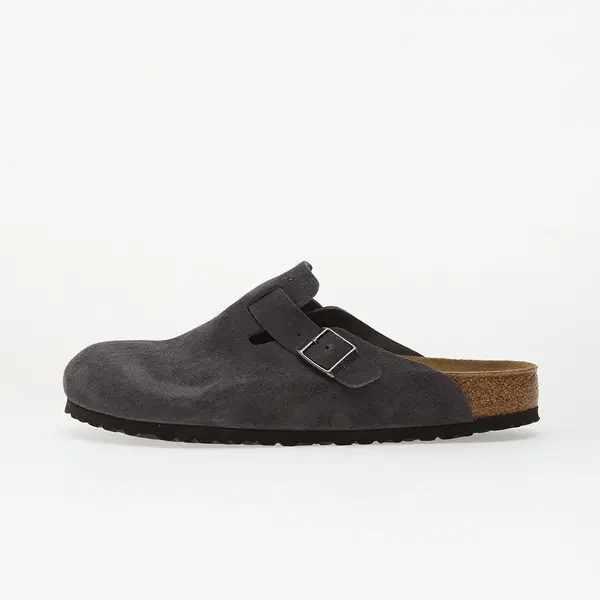 Birkenstock Сникърси Birkenstock Boston Suede Leather Charcoal EUR 43