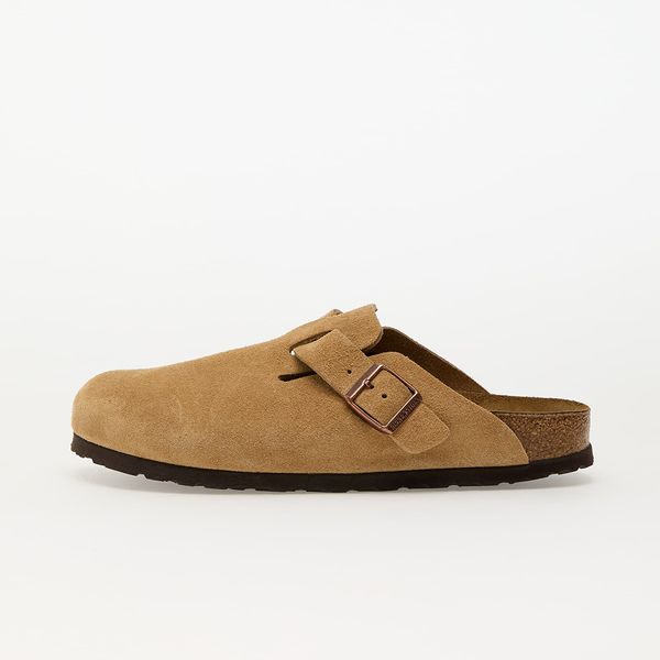 Birkenstock Сникърси Birkenstock Boston Suede Leather Latte Cream EUR 36