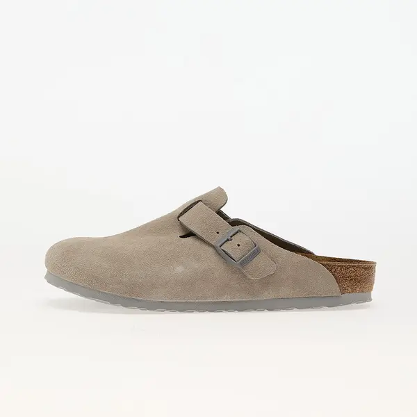Birkenstock Сникърси Birkenstock Boston Suede Leather Stone Coin EUR 39