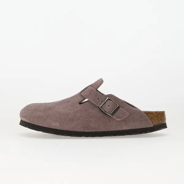 Birkenstock Сникърси Birkenstock Boston Suede Leather Unisex Faded Purple Tonal FB EUR 38