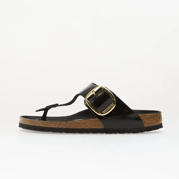Birkenstock Сникърси Birkenstock Gizeh Big Buckle Natural Leather Patent Women Nappa Glamour EUR 38